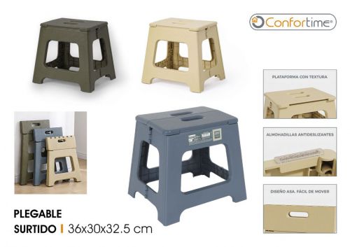 Tamborete Plegable Confortime — referência BY05012780178