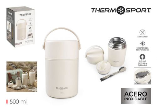 Garrafa Termica Em Aco Para Alimentos Thermosport