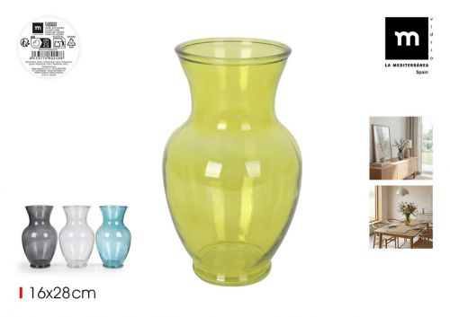 Vaso De Vidro La Mediterranea — referência BY01019980248