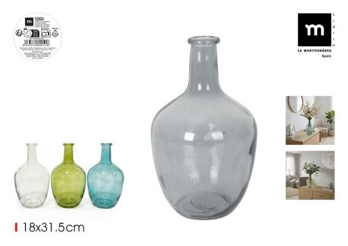 Vaso De Vidro La Mediterranea — referência BY01019980251