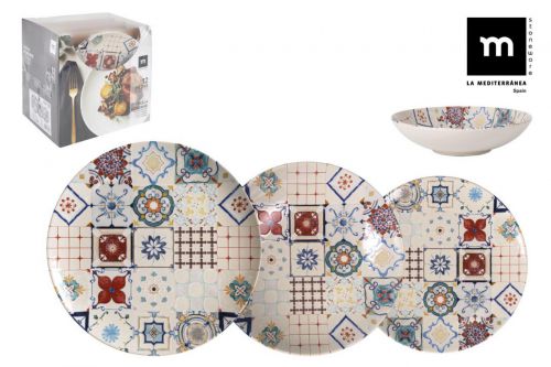 Serviso De Jantar 12pcs Lore Monaco — vista 1