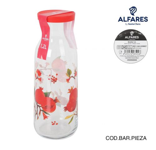 Fon886sb4989botella 1.2l Granadas Tapa Alfares
