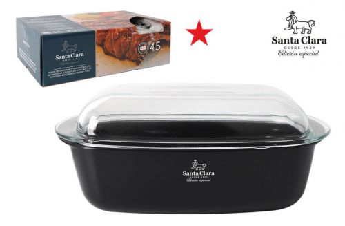 Fuente Rect.horno Boros C/Tapa 4.5l Sta