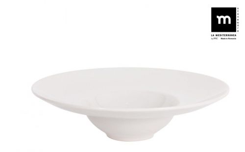 Prato Pasta 25cm  Bari Ivory Brilho — referência B26111