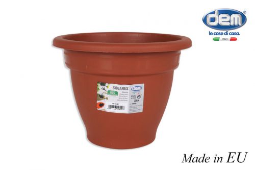 Vaso De Flores 22cm Quadrados