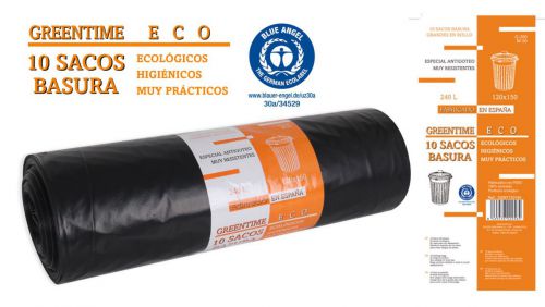 10 Sacos De Lixo 120x150g200240l — vista 1