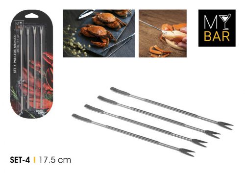 96 S/4 Palitos Para Frutos Do Mar Quttin