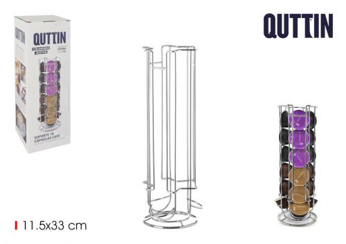 24 Suporte Capsulas Cafe 18 Pcs Qutti — vista 1
