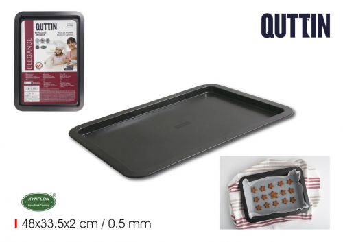 Molde Horno 48x33.5cm/0.5mm Quttin — referência BQ01042964700
