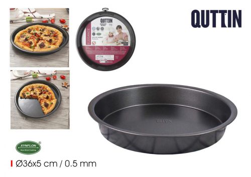 Molde Horno Redondo 36x5cm/0.5mm Quttin
