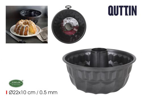 Molde Horno Redondo 22x10cm/0.5mm Quttin