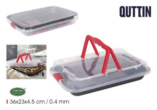 Molde Horno 36x23x4.5/0.4mm Tampa B Quttin — vista 1