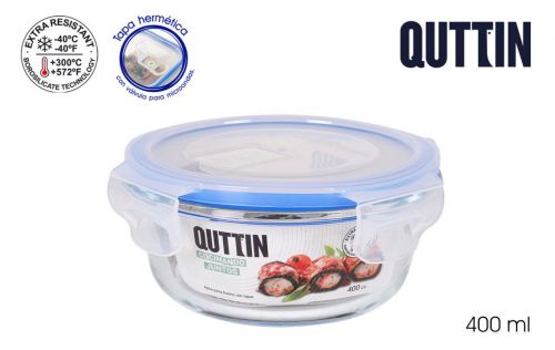 Lancheira Red. C/Cop Herm 13.5cm Quttin — referência QT-R24940