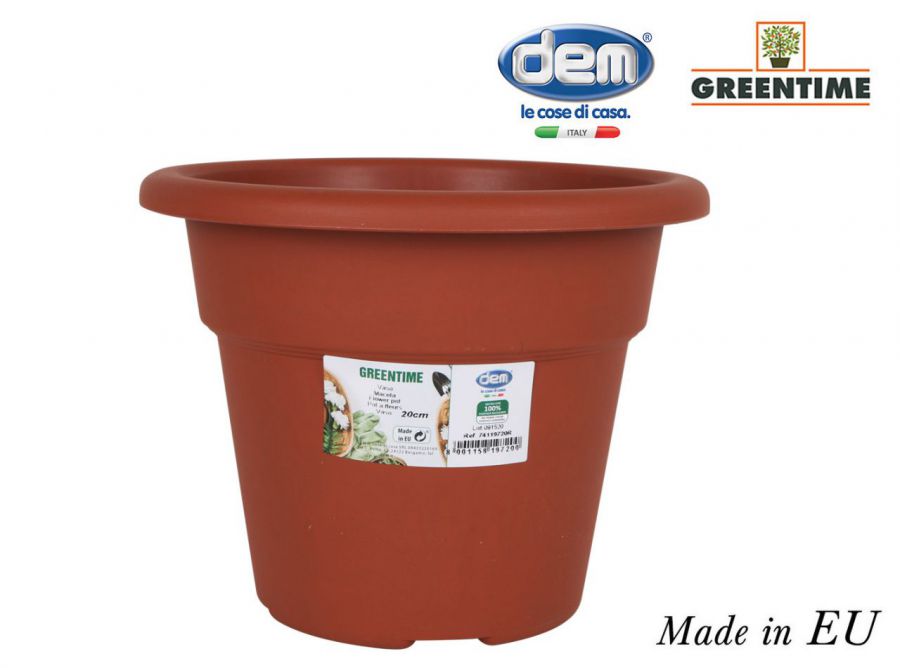Vaso De Flores 20cm Greentime — referência 74119720R