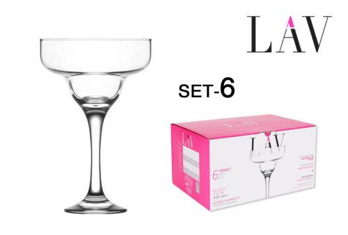 Mis581f Set 6 Taça  Margarita 300cc M — referência 22207581S