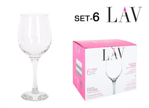 Fam556fsx Set 6  De Vinho Copo De 395c — referência 22186S