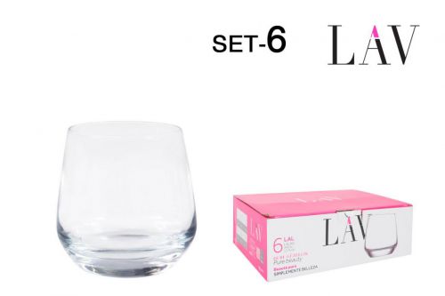 > Lal361fsx Set 6  Whiskey 345cc De Vidr — vista 1