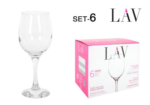 Fam523fsx Set 6  De Vinho Copo De 305c