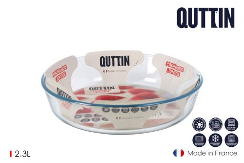Vidro Bolo Profunda Arcusine Molde 26cm