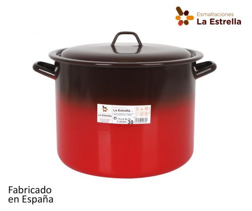 Panela Com Tampa 30 Cent-Metros16l Fue — vista 1