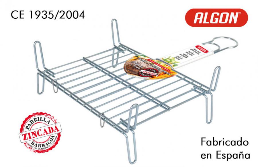 Chapeamento Churrasqueira 25x30cm Zinco Algon — referência 279SH2530