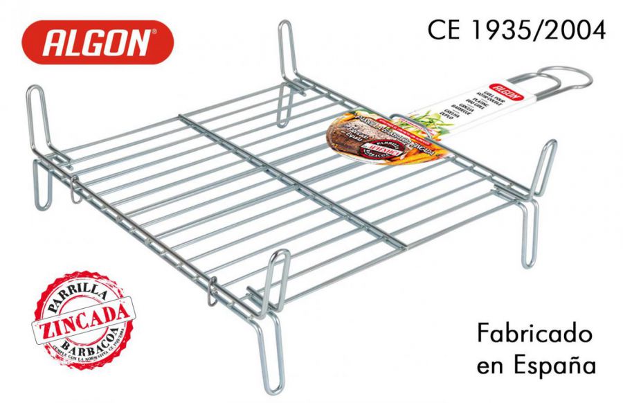 Chapeamento Churrasqueira Zinco 35x35cm Algon — referência 279SH3535