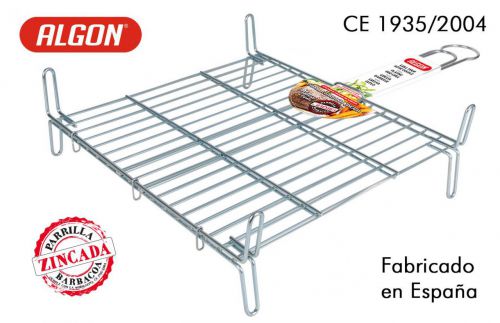 Chapeamento Churrasqueira Zinco 40x40cm Algon