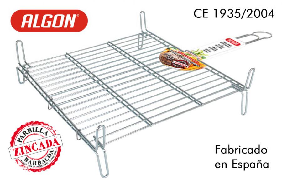 Chapeamento Churrasqueira Zinco 45x45cm Algon