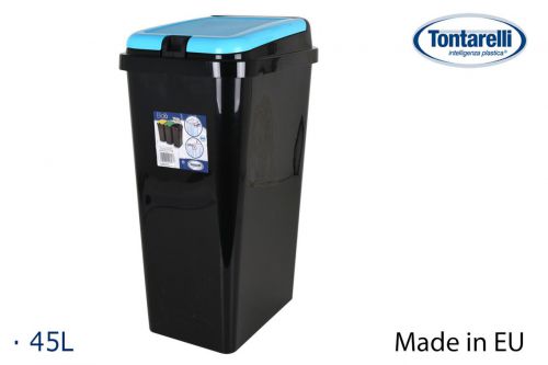 Balde Garbage Rectangular Bido 45l Pre — vista 1