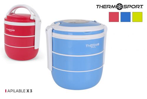 Lancheira Termica Empilhavel X 3 Re Thermosport