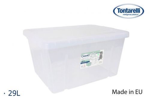 Caixa De Armazenamento W /Tampa 29l Lin — vista 1