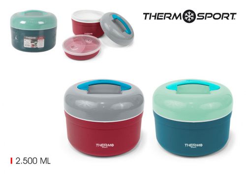 Garrafa Vacuo Alimentos Plast.2500m Thermosport