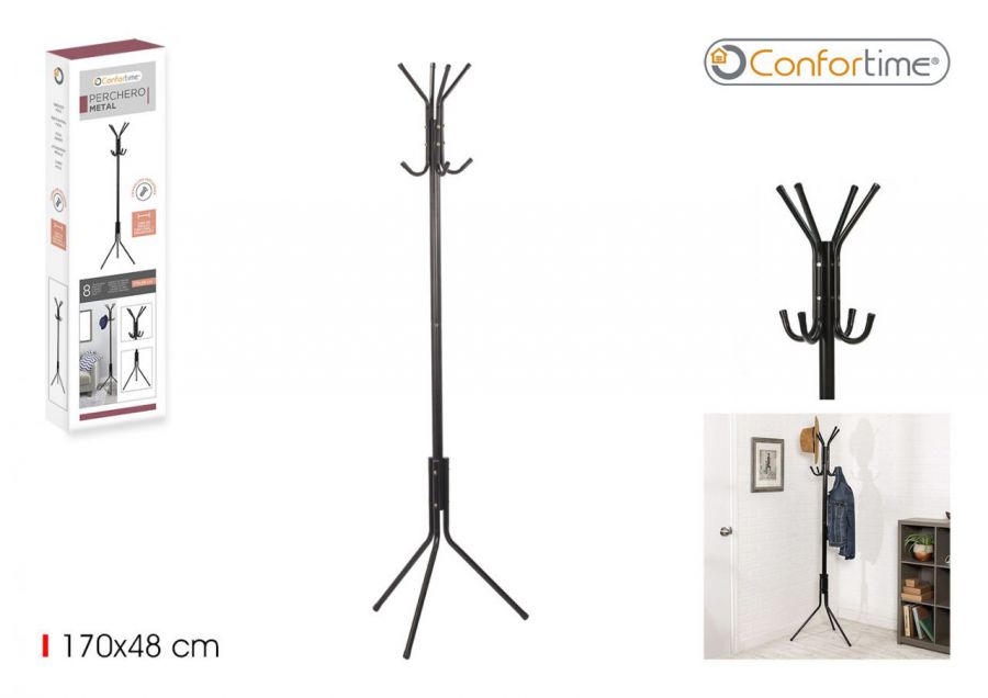 Cabide Metal 170x48cm Confortime — referência BY01032871138
