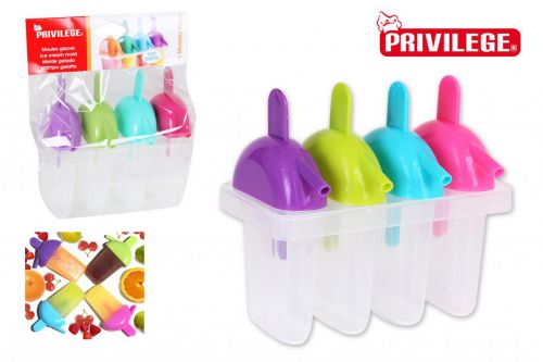 4 Icecream Moulds Privilege — vista 1