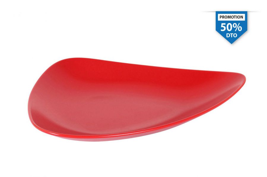 50 Bandeja Roja 31x25x4cm Vendome
