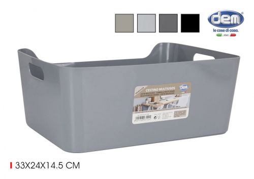 Cesto Multiusos 4s 33x24x14.5cm Dem