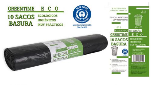 10 Sacos De Lixo 85x105g110100 L. — vista 1