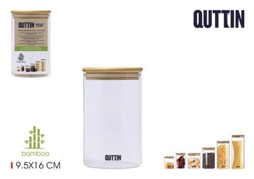 Pote Vidrio 9.5x16cm Quttin