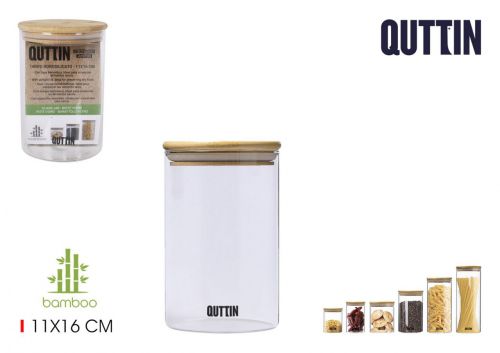 Pote Vidrio 11x16cm Quttin — referência BQ03030172030