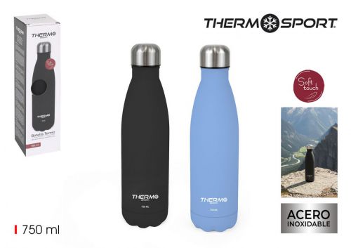 24 Garrafa Termica 750ml Soft Touch Thermospor