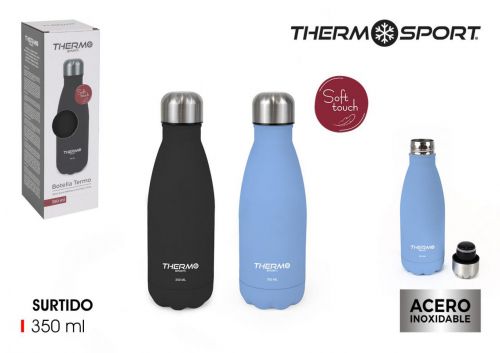 24 Garrafa Termica 350ml Soft Touch Thermospor — vista 1