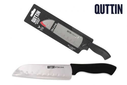 Faca Santoku De Cozinha Com Oco 17cm Kasual — vista 1