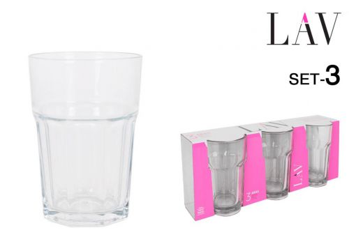 Set 3 Refrigerantes Óculos De 360cc Ara — referência Z20067