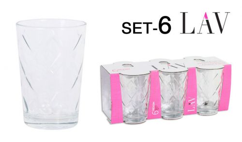 > Conjunto 6 Copos De Agua 205 Mevsim
