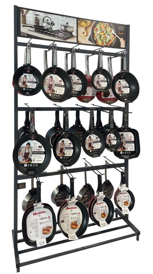 Mostrador De Metal 1200x2100cm Com 28 Ga