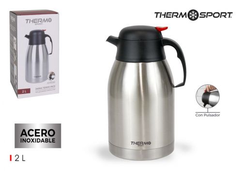 Jarro Vacuo Inox 2lt. Thermosport — referência BY01031272486