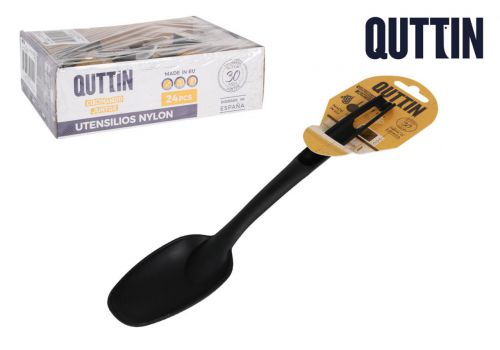 Colher De Nylon 34x6.5cm Preto Quttin