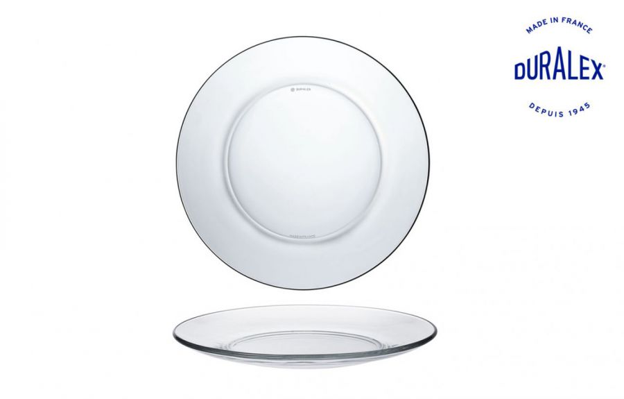 Prato Transparent 23.5cm Lys