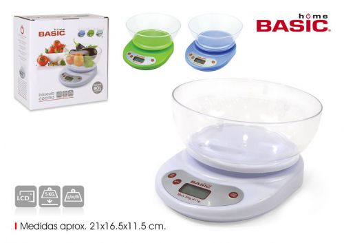 Balança Cozinha Digital 5kg Basic Home