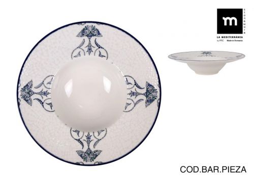 Prato Para Massa E Risoto 28cm Rosetta Bari